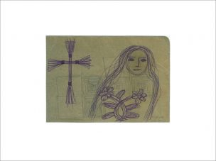 Time has told me, drawing, series, approx. 30 pieces, 14 x 21 cm, 2007
