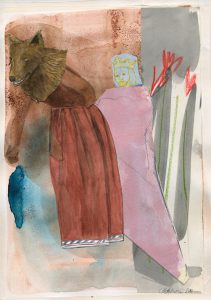Metamorphosis, ca. 28 x 20 cm, mixed media, 2016, Silvia Nettekoven