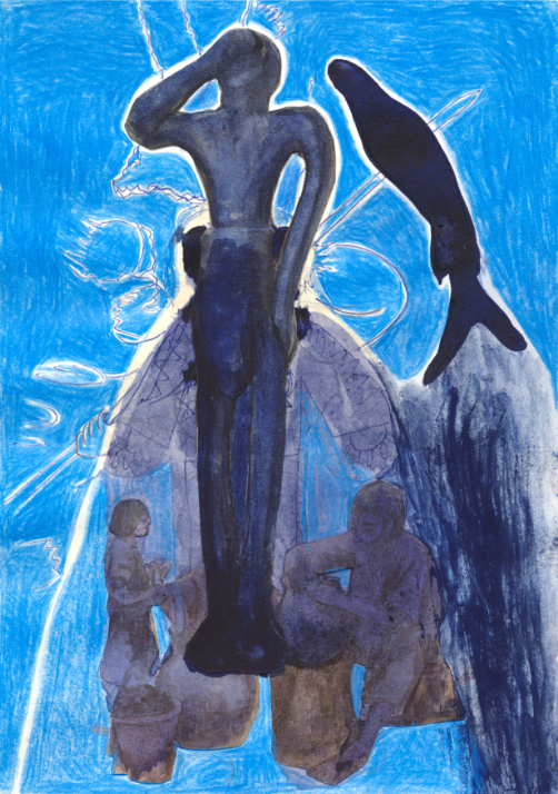 Zeichnung Nr. 3, 21 cm x 30 cm, 2026, Silvia Nettekoven