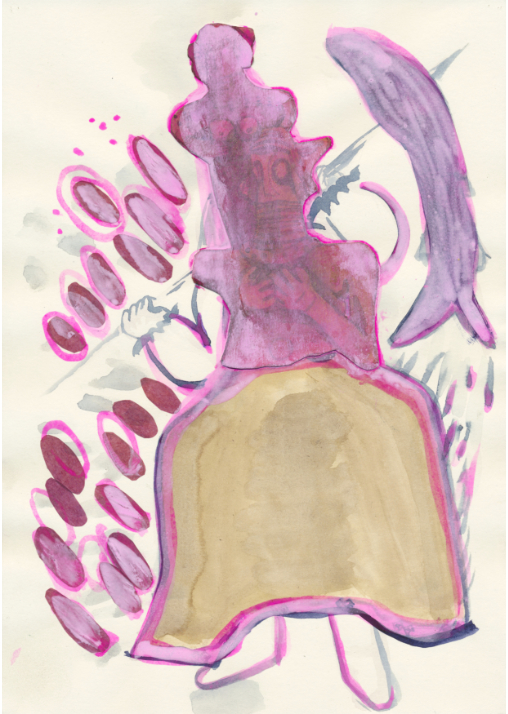 Zeichnung Nr. 5, 21 cm x 30 cm, 2026, Silvia Nettekoven