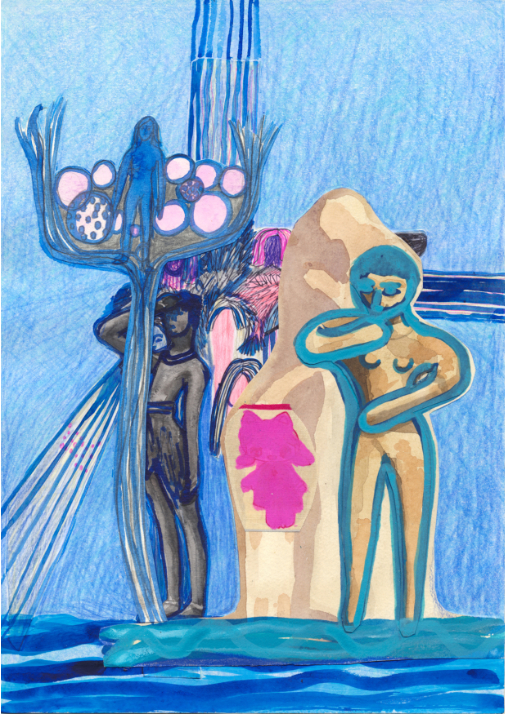 Zeichnung Nr. 10, 21 cm x 30 cm, 2026, Silvia Nettekoven