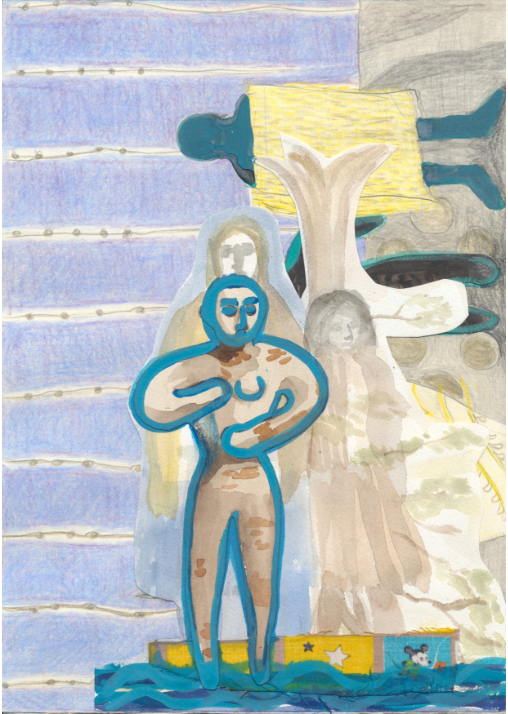 Zeichnung Nr. 11, 21 cm x 30 cm, 2026, Silvia Nettekoven