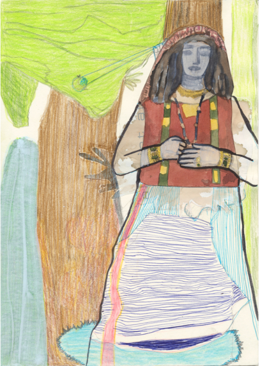 Zeichnung Nr. 13, 21 cm x 30 cm, 2026, Silvia Nettekoven
