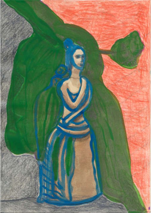 Zeichnung Nr. 25, 21 cm x 30 cm, 2026, Silvia Nettekoven