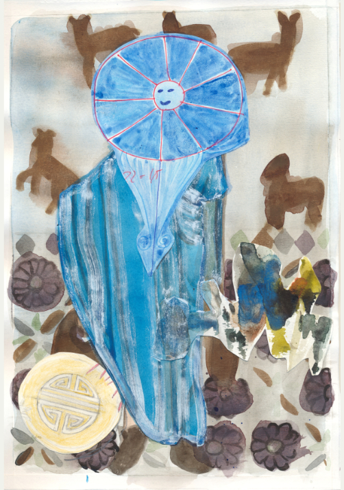 Zeichnung Nr. 36, 21 cm x 30 cm, 2026, Silvia Nettekoven