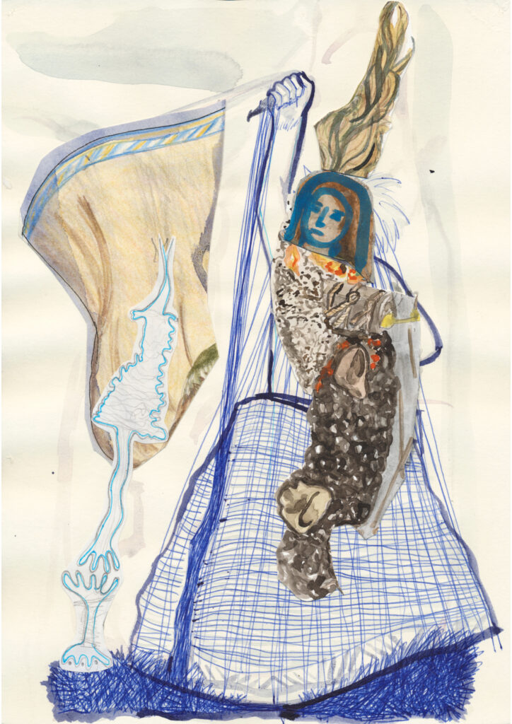 Zeichnung Nr. 37, 21 cm x 30 cm, 2026, Silvia Nettekoven