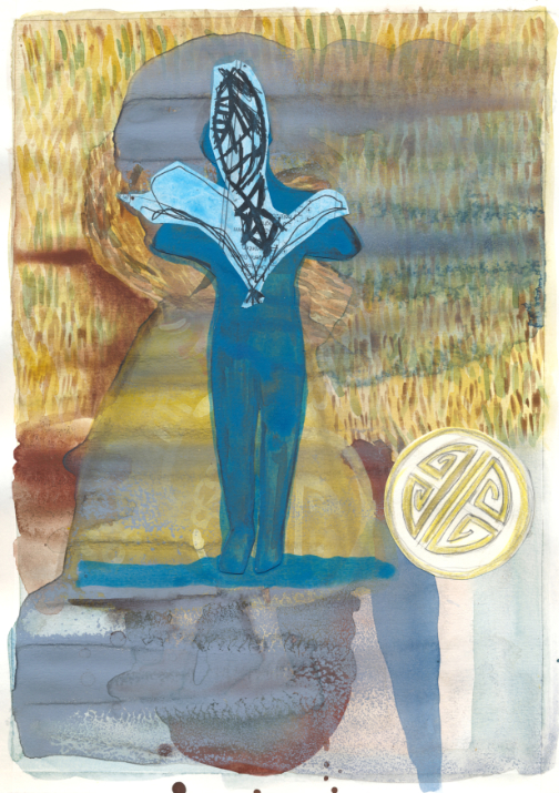 Zeichnung Nr. 38, 21 cm x 30 cm, 2026, Silvia Nettekoven