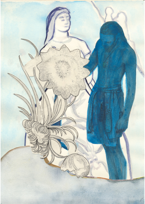 Zeichnung Nr. 43, 21 cm x 30 cm, 2026, Silvia Nettekoven